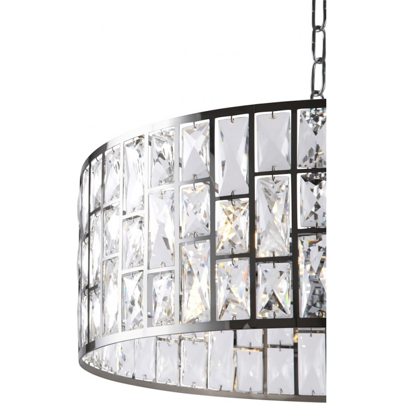 Lampa wisząca kryształowa Gelid 50cm - Maytoni | Glamour