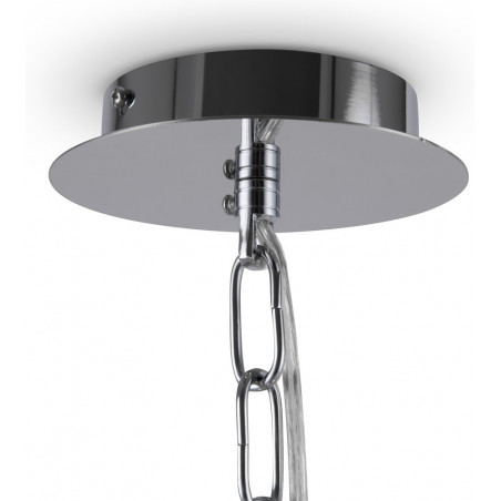 Lampa wisząca kryształowa Gelid 50cm - Maytoni | Glamour