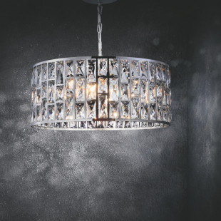 Lampa wisząca kryształowa Gelid 50cm - Maytoni | Glamour