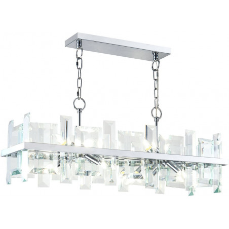 Lampa wisząca Cerezo Maytoni | Kryształowa, Chromowana | Sklep z Oświetleniem
