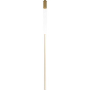 Lampa wisząca Halo LED mosiężna Maytoni | Minimalistyczny design