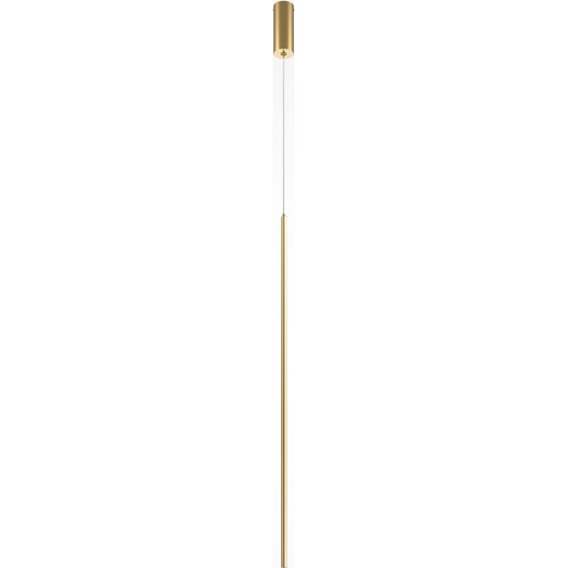 Lampa wisząca Halo LED mosiężna Maytoni | Minimalistyczny design
