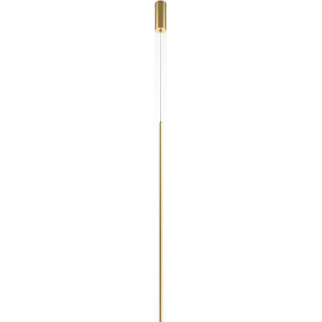 Lampa wisząca Halo LED mosiężna Maytoni | Minimalistyczny design