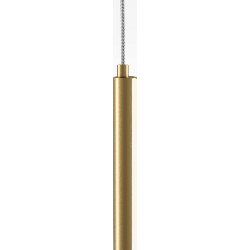 Lampa wisząca Halo LED mosiężna Maytoni | Minimalistyczny design