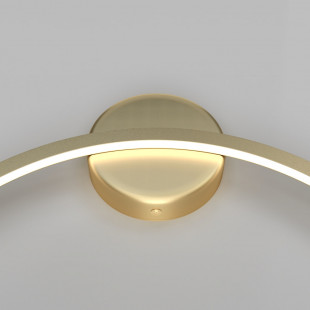Kinkiet Halo LED Maytoni | Mosiężny, Okrągły, 60cm