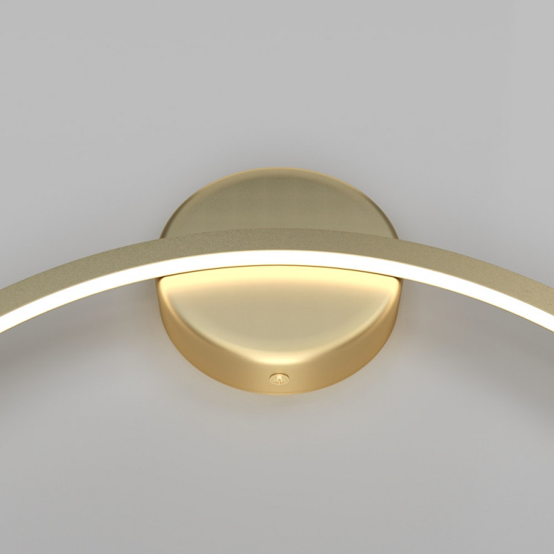 Kinkiet Halo LED Maytoni | Mosiężny, Okrągły, 60cm