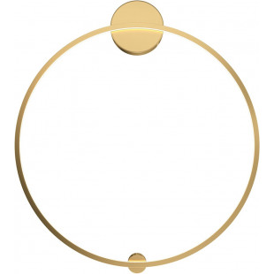 Kinkiet Halo LED Maytoni | Mosiężny, Okrągły, 80cm