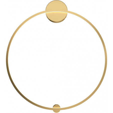 Kinkiet Halo LED Maytoni | Mosiężny, Okrągły, 80cm