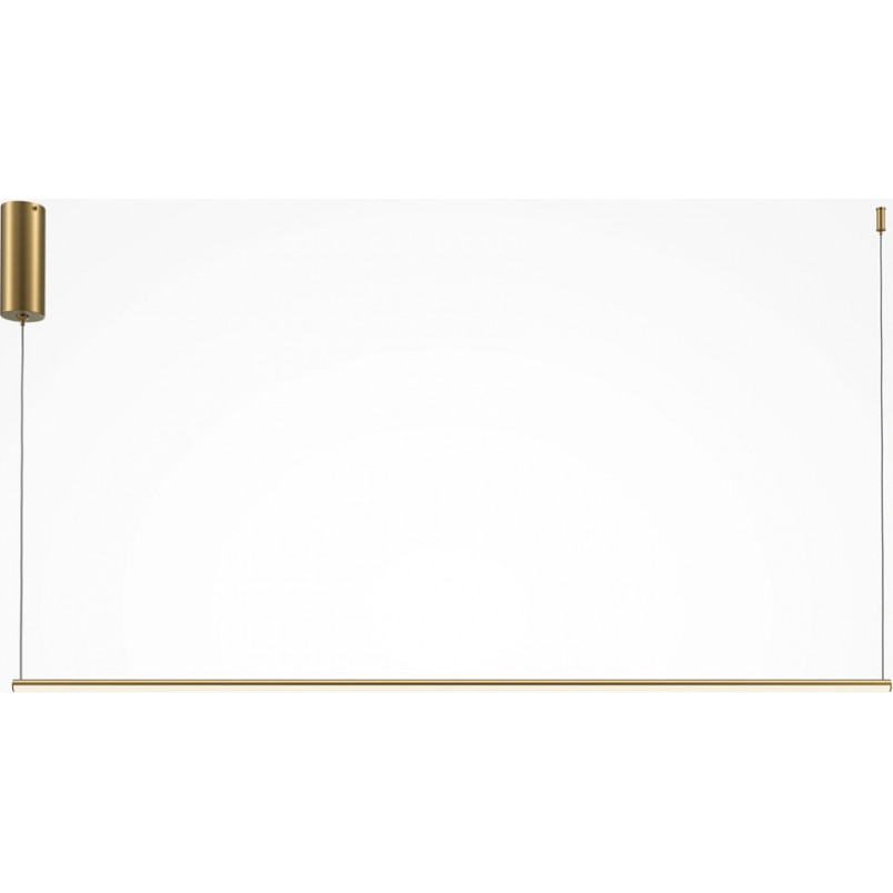 Lampa wisząca Halo LED mosiężna Maytoni - 120cm | Sklep z lampami