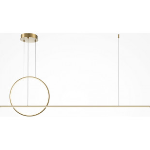 Lampa Wisząca Halo LED Maytoni | Nowoczesny Design, Mosiądz