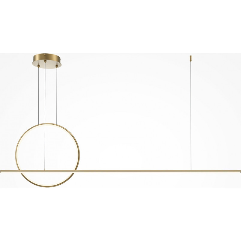 Lampa Wisząca Halo LED Maytoni | Nowoczesny Design, Mosiądz