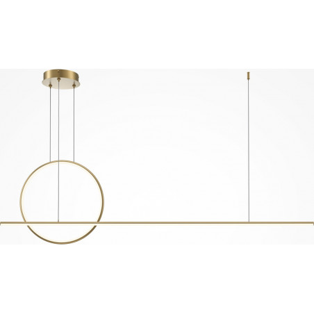 Lampa Wisząca Halo LED Maytoni | Nowoczesny Design, Mosiądz