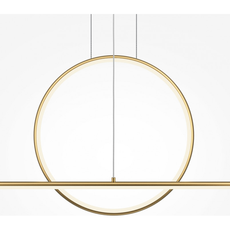 Lampa Wisząca Halo LED Maytoni | Nowoczesny Design, Mosiądz