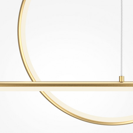 Lampa Wisząca Halo LED Maytoni | Nowoczesny Design, Mosiądz