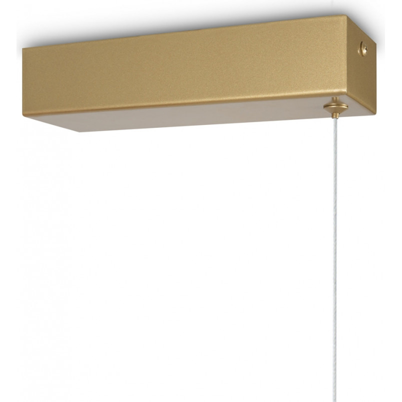 Lampa wisząca Halo LED mosiężna Maytoni | 150cm