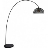 Lampa podłogowa Mesh czarna | Lucide - Nowoczesny design