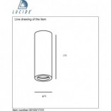 Lampa Spot Gipsowa Lucide Gipsy Round - Nowoczesny Design