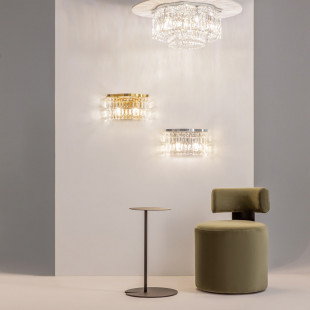 Kinkiet kryształowy Dune złoty Maytoni | Luksusowy design