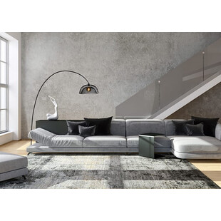Lampa podłogowa Mesh czarna | Lucide - Nowoczesny design