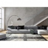 Lampa podłogowa Mesh czarna | Lucide - Nowoczesny design