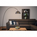 Lampa podłogowa Mesh czarna | Lucide - Nowoczesny design
