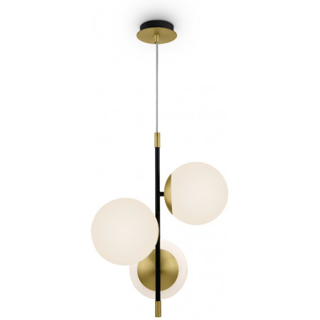 Lampa Wisząca Maytoni Nostalgia III | Biały/Złoty/Czarny