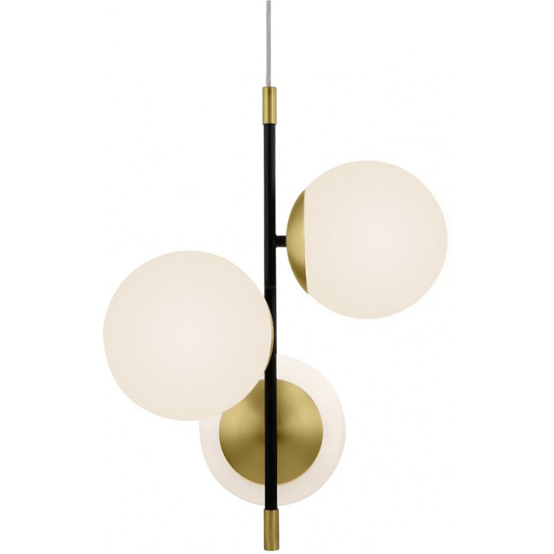 Lampa Wisząca Maytoni Nostalgia III | Biały/Złoty/Czarny