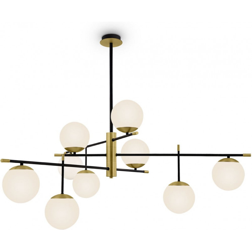 Lampa Sufitowa Maytoni Nostalgia IX - Szklane Kule | Retro Design