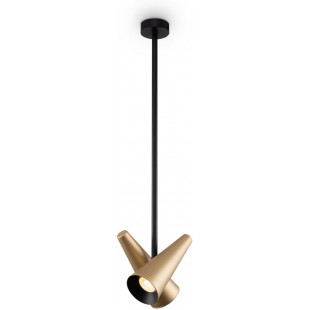 Lampa sufitowa Giro II mosiężna Maytoni | Elegancki design