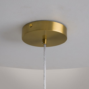Lampa szklana Cometa Maytoni | Designerska kula LED 35cm