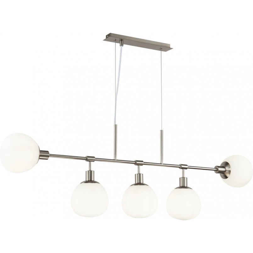 Lampa wisząca Erich Maytoni | 5 kloszy, szkło, 120cm