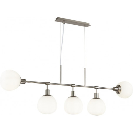 Lampa wisząca Erich Maytoni | 5 kloszy, szkło, 120cm