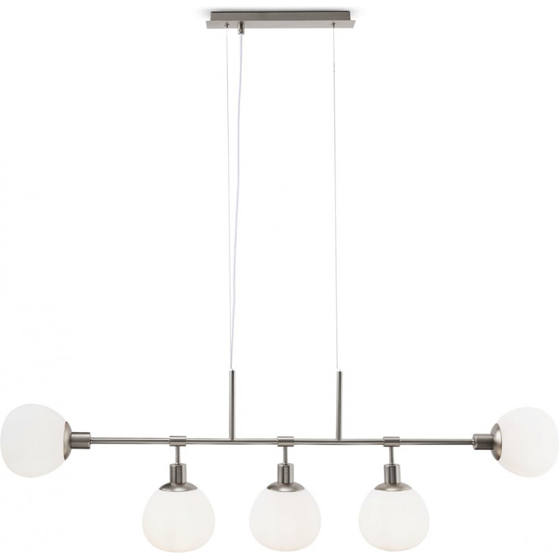 Lampa wisząca Erich Maytoni | 5 kloszy, szkło, 120cm