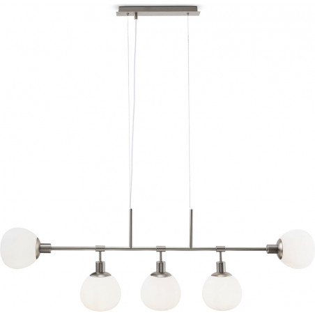 Lampa wisząca Erich Maytoni | 5 kloszy, szkło, 120cm