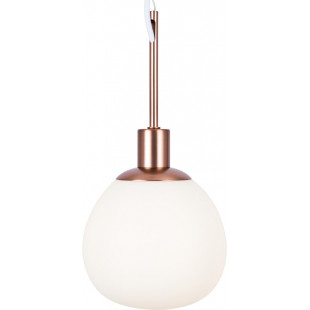 Lampa wisząca Erich Maytoni - Szkło Opal / Mosiądz | Sklep z Lampami