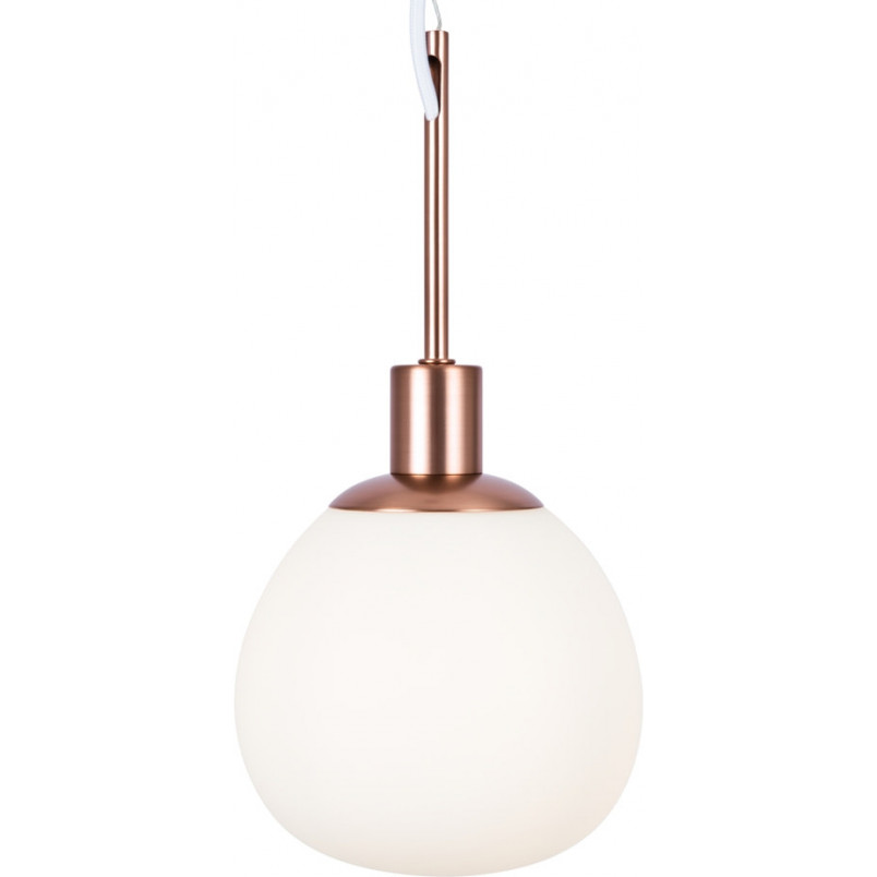 Lampa wisząca Erich Maytoni - Szkło Opal / Mosiądz | Sklep z Lampami