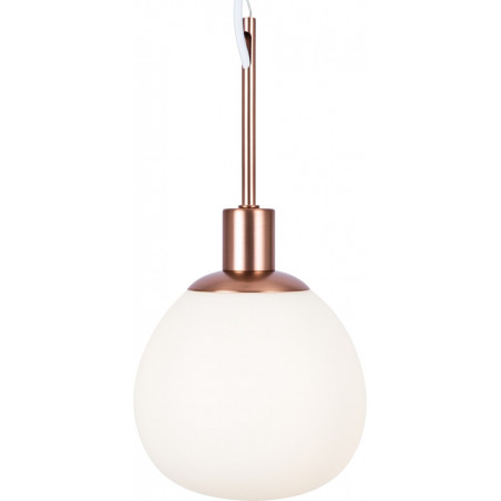 Lampa wisząca Erich Maytoni - Szkło Opal / Mosiądz | Sklep z Lampami
