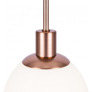 Lampa wisząca Erich Maytoni - Szkło Opal / Mosiądz | Sklep z Lampami