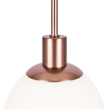 Lampa wisząca Erich Maytoni - Szkło Opal / Mosiądz | Sklep z Lampami