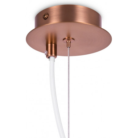 Lampa wisząca Erich Maytoni - Szkło Opal / Mosiądz | Sklep z Lampami