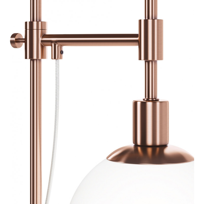 Lampa Maytoni Erich: Szklana kula na szafkę nocną - Elegancki design