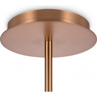 Lampa wisząca Erich 12 kul - Maytoni | Biała, szklana, złota