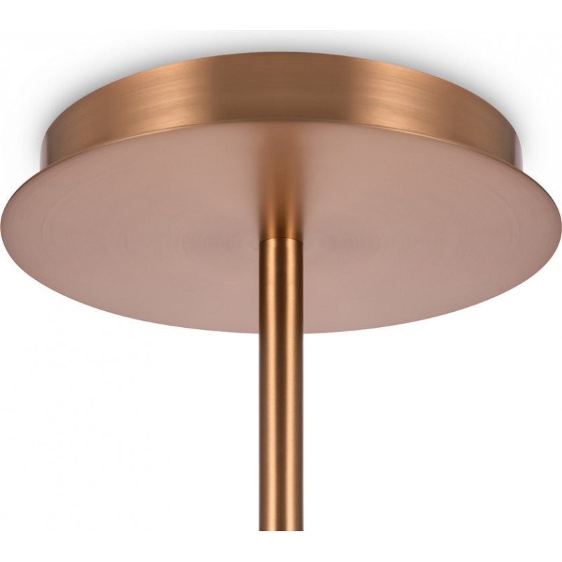 Lampa wisząca Erich 12 kul - Maytoni | Biała, szklana, złota