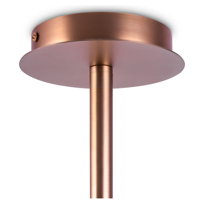 Lampa wisząca Erich Maytoni - 8 szklanych kul, mosiądz | Sklep z lampami