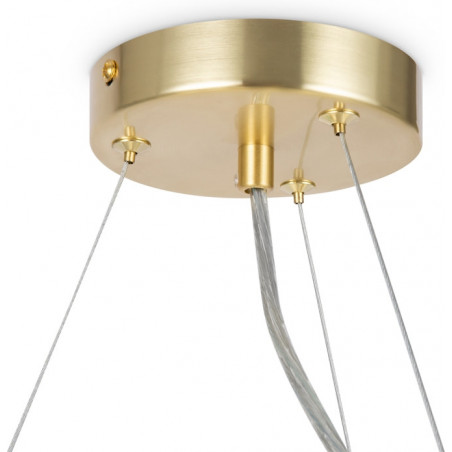 Lampa wisząca Dallas XXV - Maytoni | Biały/Złoty, 69cm