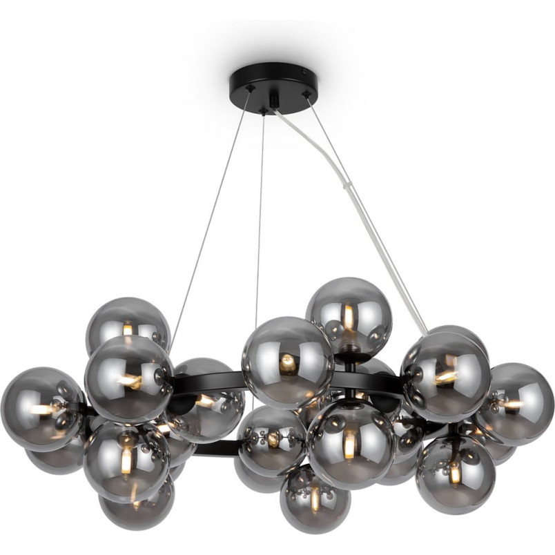 Lampa wisząca Dallas Maytoni - 69cm, szkło dymione