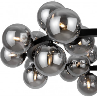 Lampa wisząca Dallas Maytoni - 69cm, szkło dymione