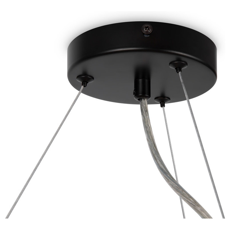 Lampa wisząca Dallas Maytoni - 69cm, szkło dymione
