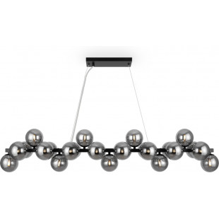 Lampa wisząca Dallas Maytoni: Szklane kule, dymione szkło - Luksus i styl