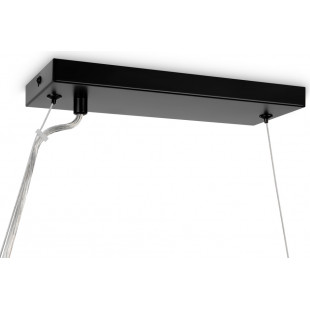 Lampa wisząca Dallas Maytoni: Szklane kule, dymione szkło - Luksus i styl